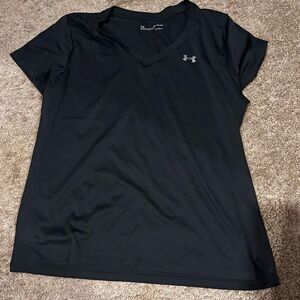 Under Armour Black Fitted Short Sleeve Tee